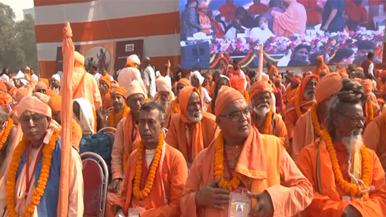 Visuals from Kolkata's Brigade Parade Ground (Photo/ANI) Visuals from Kolkata's Brigade Parade Ground (Photo/ANI)