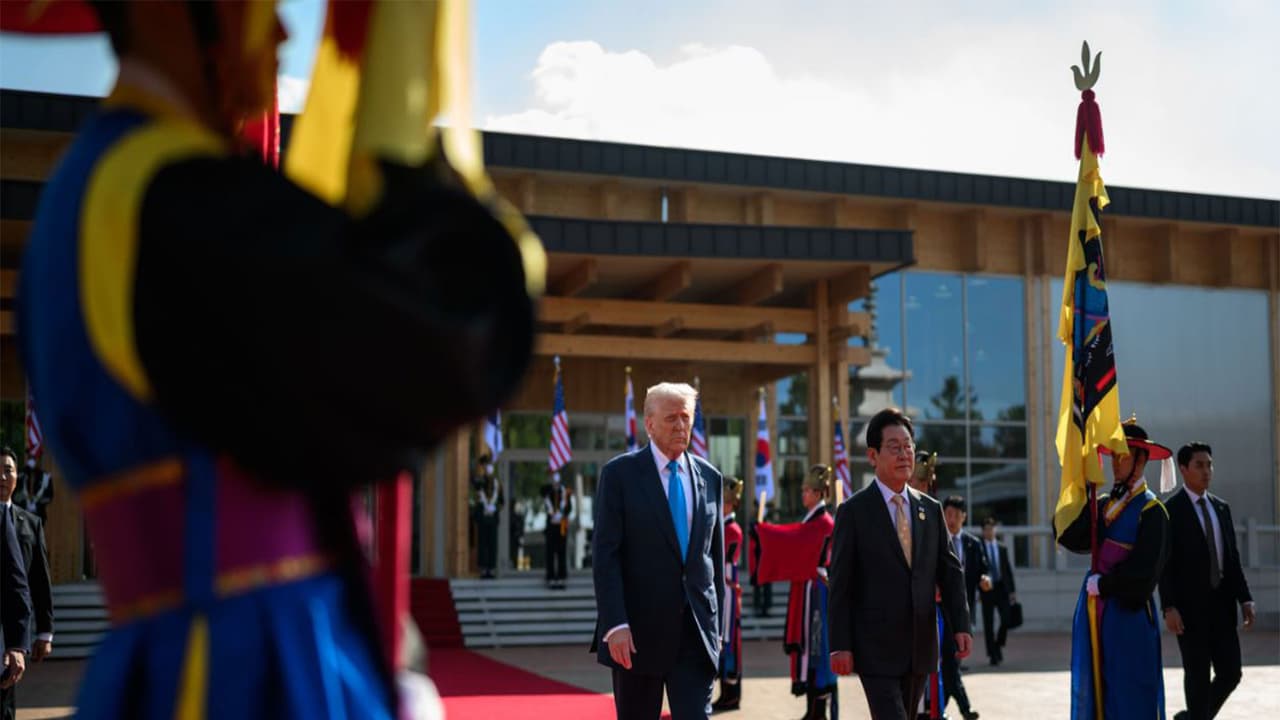 US President Donald Trump with South Korean President Lee Jae Myung (Photo: X@WhiteHouse)