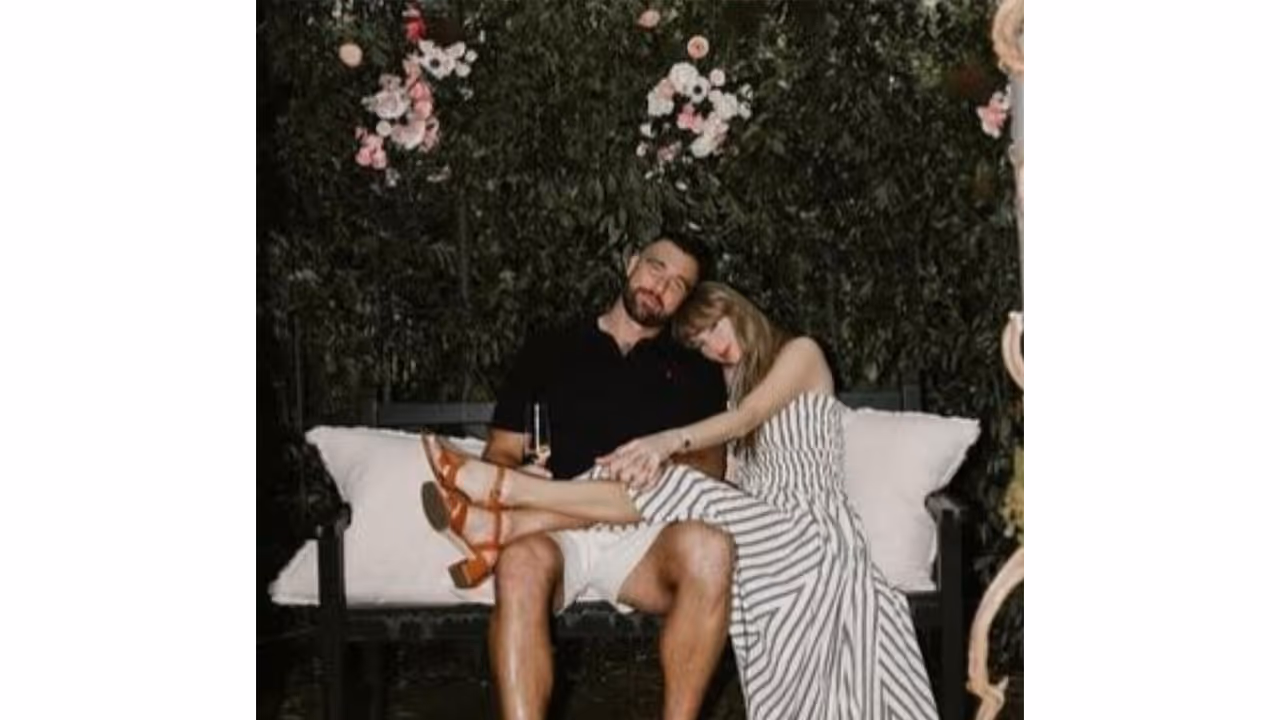 Taylor Swift, Travis Kelce (Photo/Instagram@taylorswift) Taylor Swift, Travis Kelce (Photo/Instagram@taylorswift)