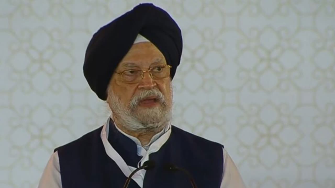 Union Petroleum and Natural Gas Minister Hardeep Singh Puri (Photo/ANI) Union Petroleum and Natural Gas Minister Hardeep Singh Puri (Photo/ANI)
