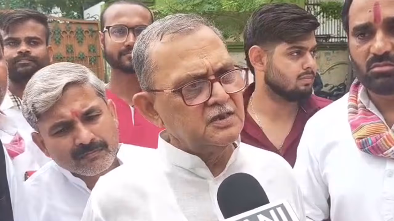 Samajwadi Party MP Sanatan Pandey (Photo/ANI) Samajwadi Party MP Sanatan Pandey (Photo/ANI)
