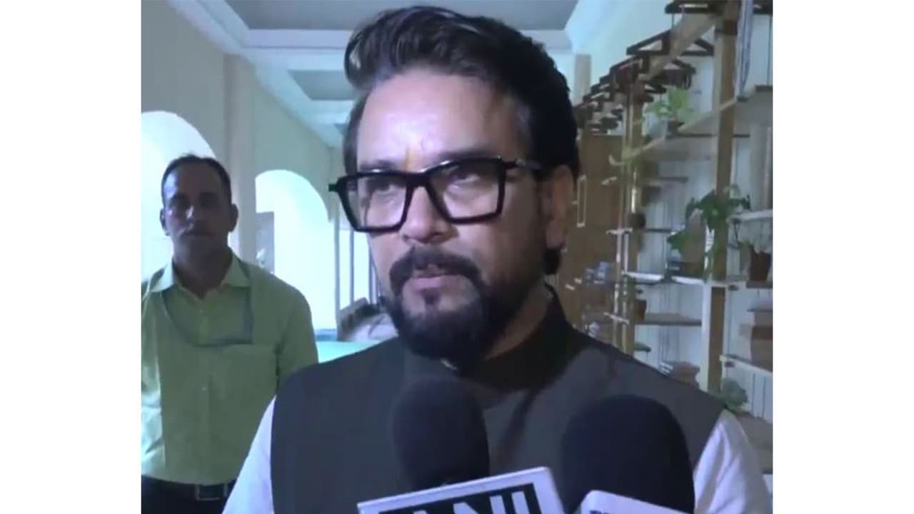 BJP MP Anurag Thakur (Photo/ANI) BJP MP Anurag Thakur (Photo/ANI)