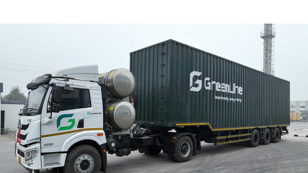 LNG trucks (Photo/@Greenline) LNG trucks (Photo/@Greenline)