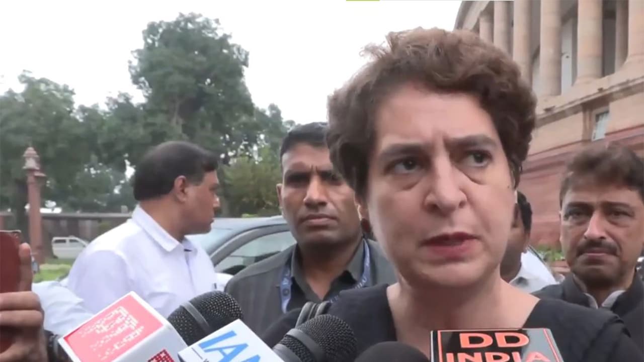 Congress MP Priyanka Gandhi Vadra (Photo/ANI) Congress MP Priyanka Gandhi Vadra (Photo/ANI)