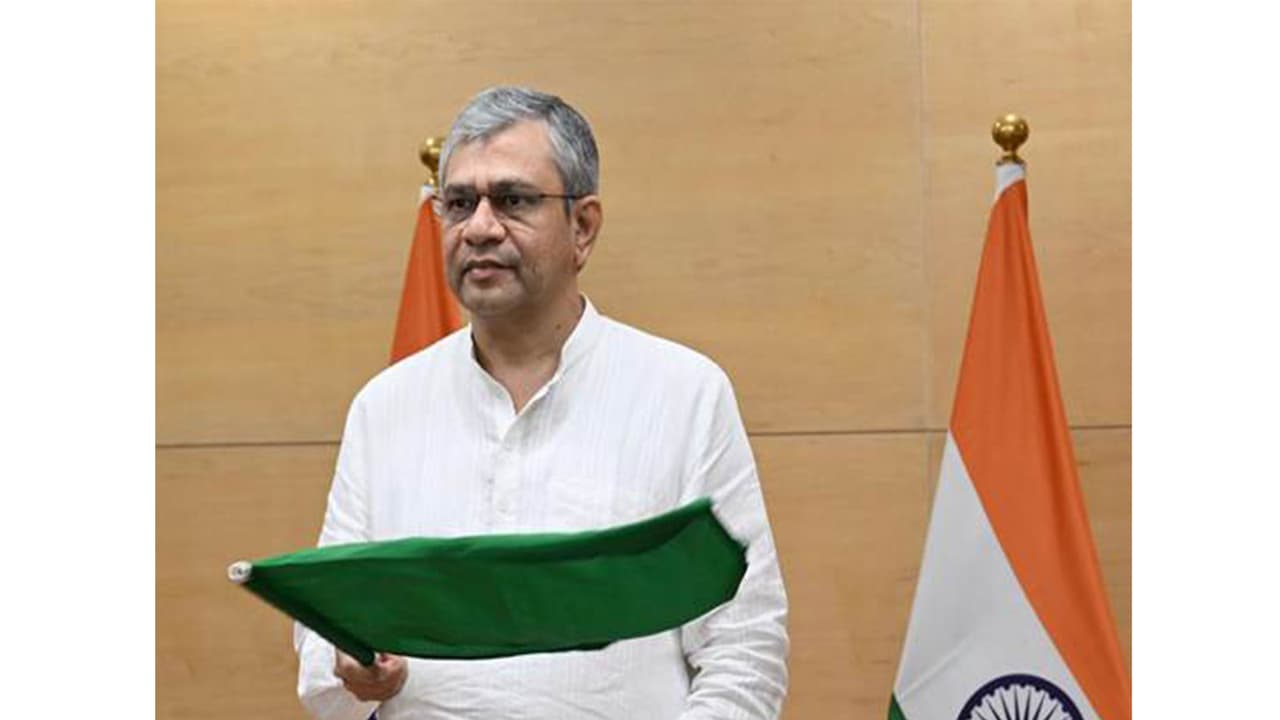 Ashwini Vaishnaw, CM Dhami virtually flag off Ramnagar Dehradun Express (Photo/ Ministry of Railways) Ashwini Vaishnaw, CM Dhami virtually flag off Ramnagar Dehradun Express (Photo/ Ministry of Railways)