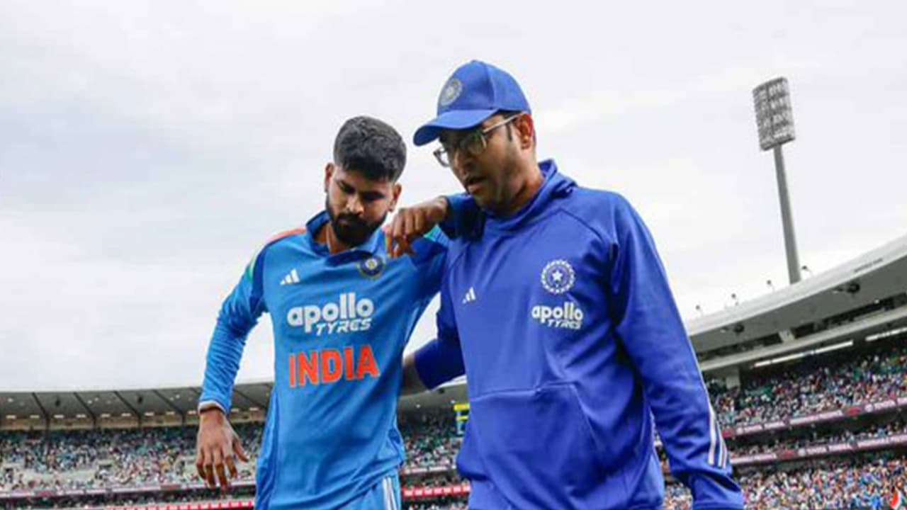 Indian cricketer Shreyas Iyer. (Photo: X/@BCCI)