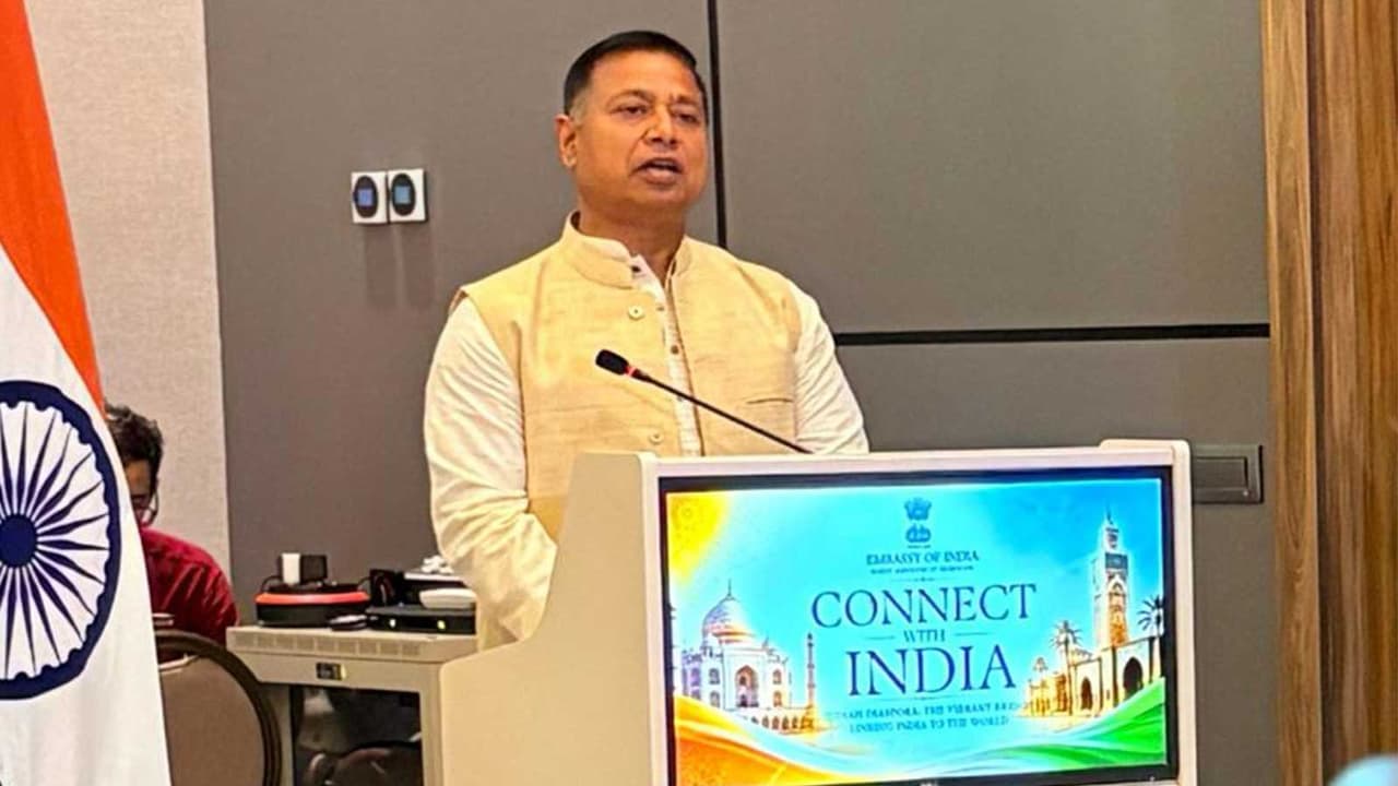 Ambassador of India to Morocco, Sanjay Rana (Photo/X/@indembrabat) Ambassador of India to Morocco, Sanjay Rana (Photo/X/@indembrabat)