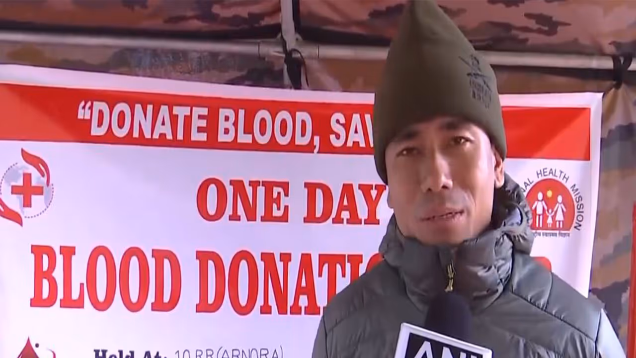 Lt Col Spray Chinakhan (Photo/ANI) Lt Col Spray Chinakhan (Photo/ANI)