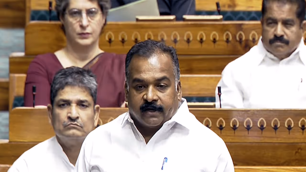 Congress MP Manickam Tagore (FilePhoto/SansadTV) Congress MP Manickam Tagore (FilePhoto/SansadTV)