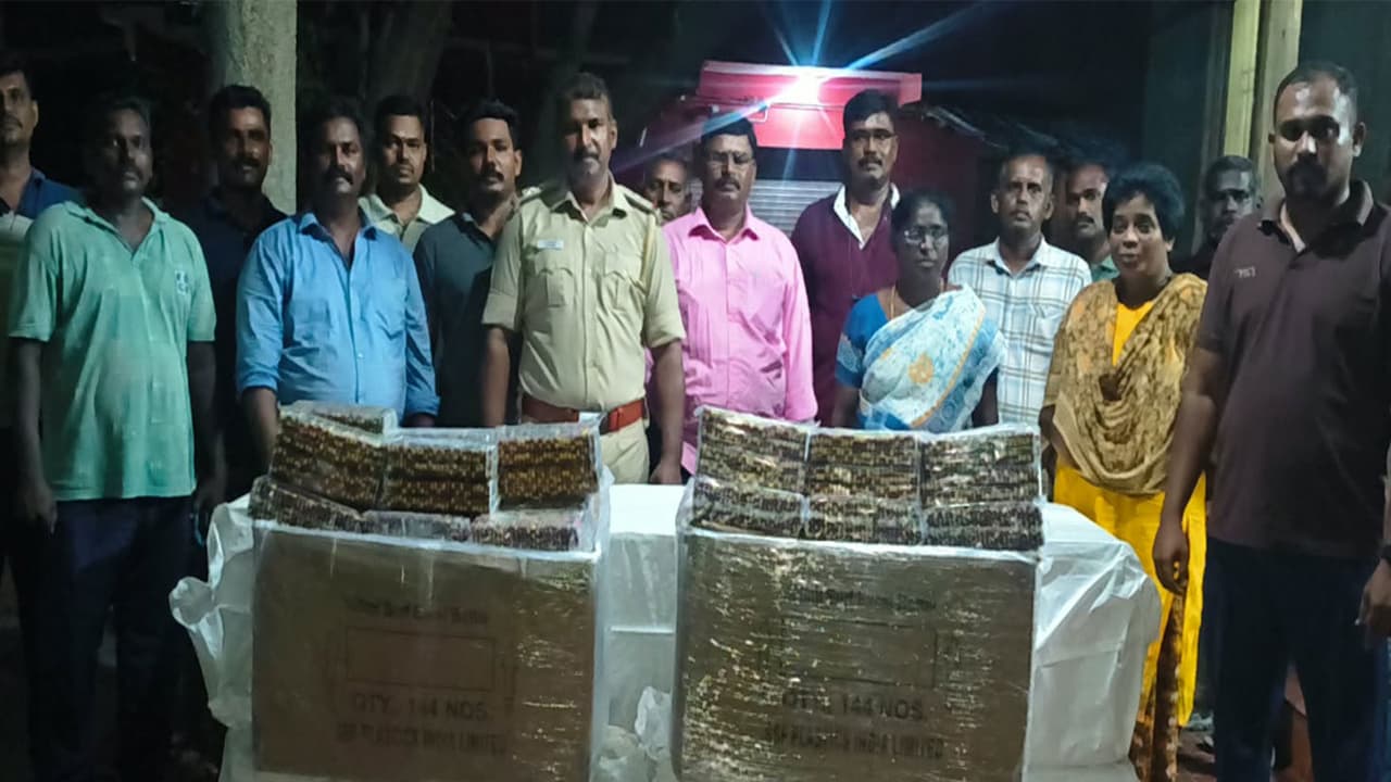 Coastal Security Group police seized painkillers worth Rs 75 lakh (Photo/Coastal security Group Police) Coastal Security Group police seized painkillers worth Rs 75 lakh (Photo/Coastal security Group Police)