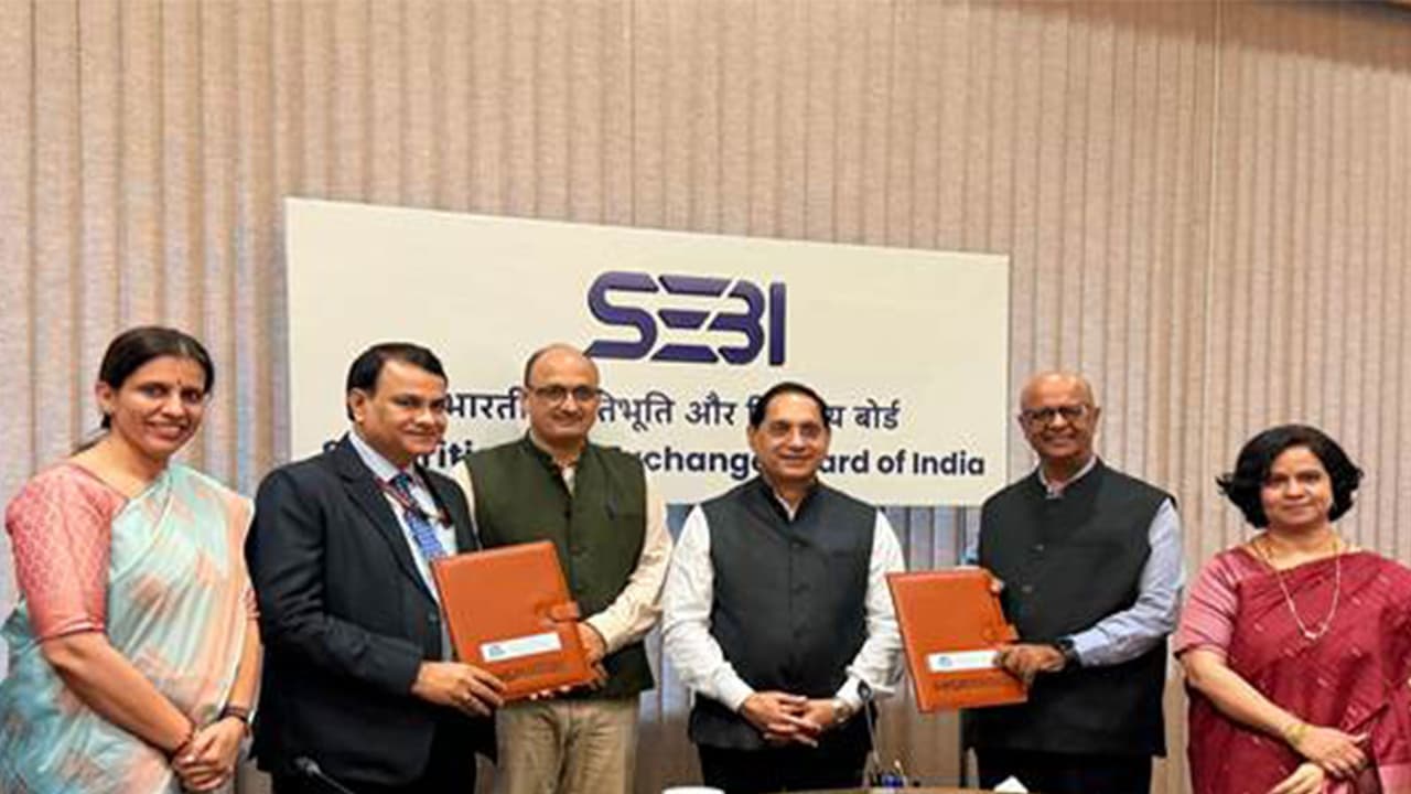 SEBI, NISM and IICA sign MoU (Photo/PIB) SEBI, NISM and IICA sign MoU (Photo/PIB)