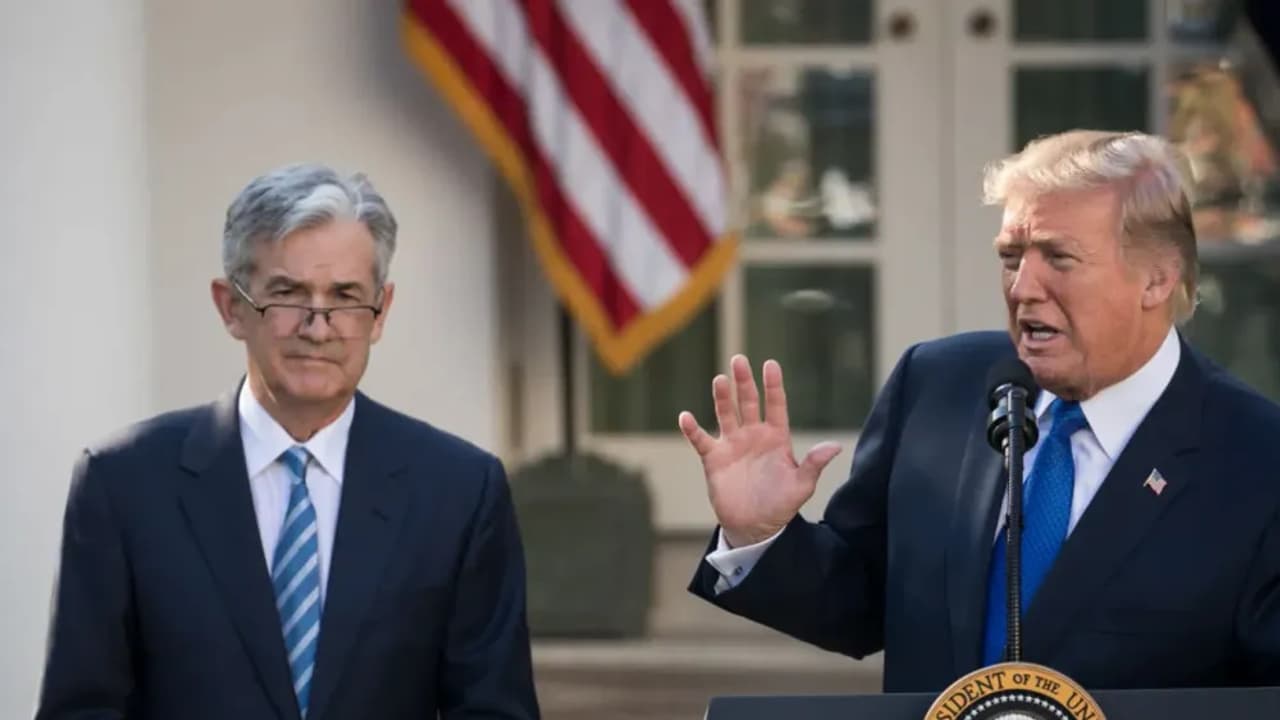 https://stocktwits.com/news articles/markets/equity/not fair to america says trump as he urges powell to cut rates/chiqaVNRbZM