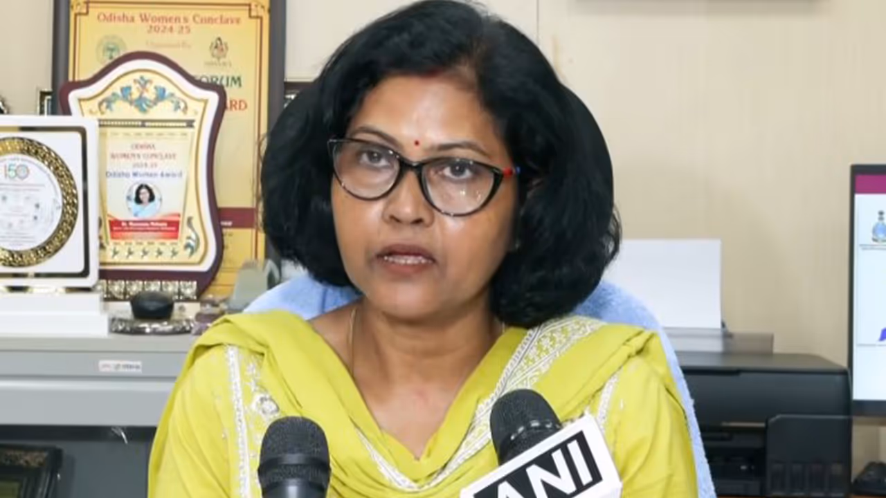 Manorama Mohanty, Director of the Meteorological Centre in Bhubaneswar (Photo/ANI) Manorama Mohanty, Director of the Meteorological Centre in Bhubaneswar (Photo/ANI)