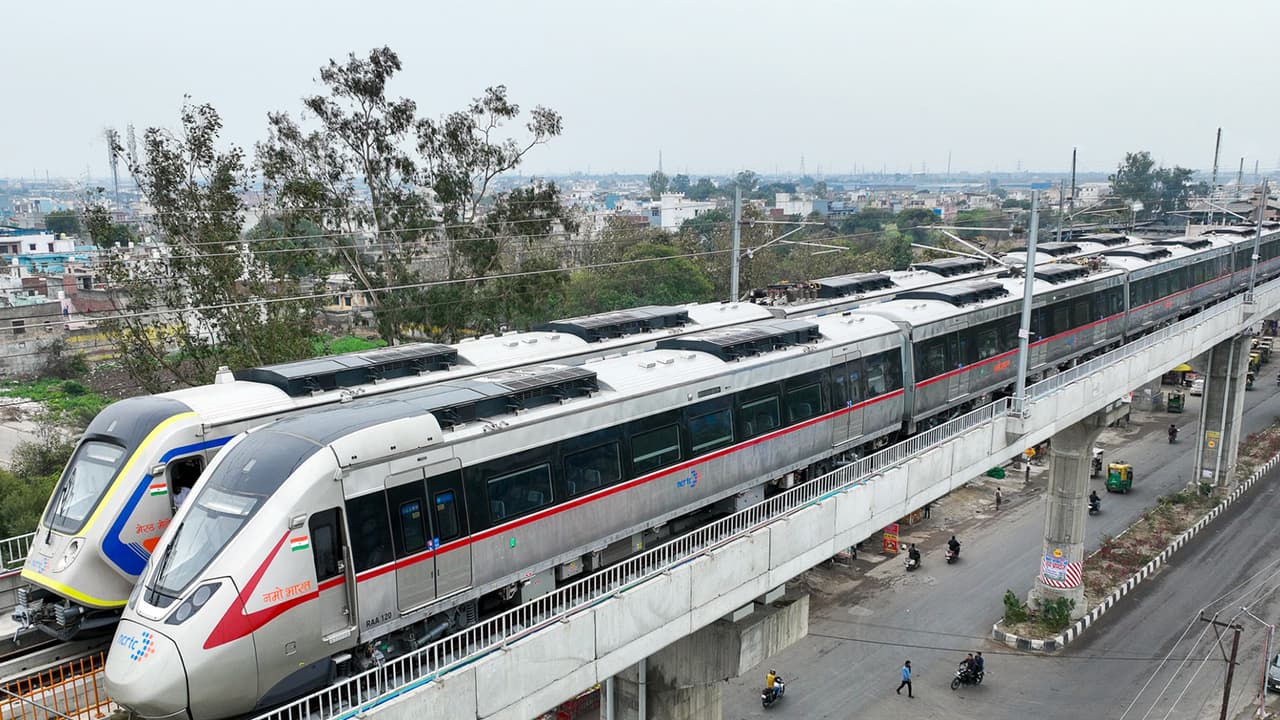 NaMo Bharat (Delhi Meerut RRTS) (Photo/ANI) NaMo Bharat (Delhi Meerut RRTS) (Photo/ANI)