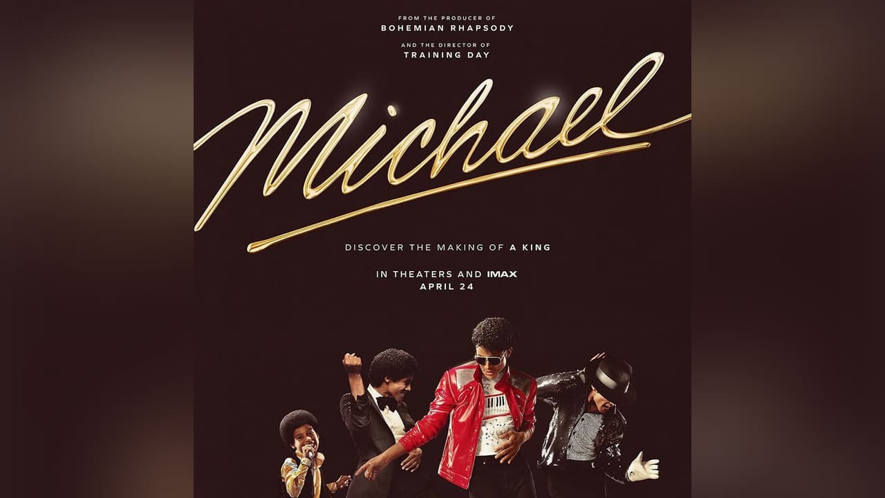 Michael poster (Photo: Instagram/@universalpicturesindia) Michael poster (Photo: Instagram/@universalpicturesindia)