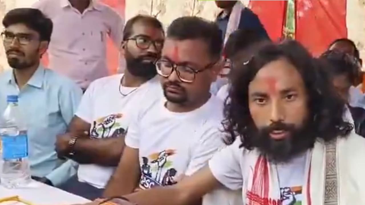 Jharkhand Loktantrik Krantikari Morcha (JLKM) leader Devendra Nath Mahto (Photo/ANI) Jharkhand Loktantrik Krantikari Morcha (JLKM) leader Devendra Nath Mahto (Photo/ANI)