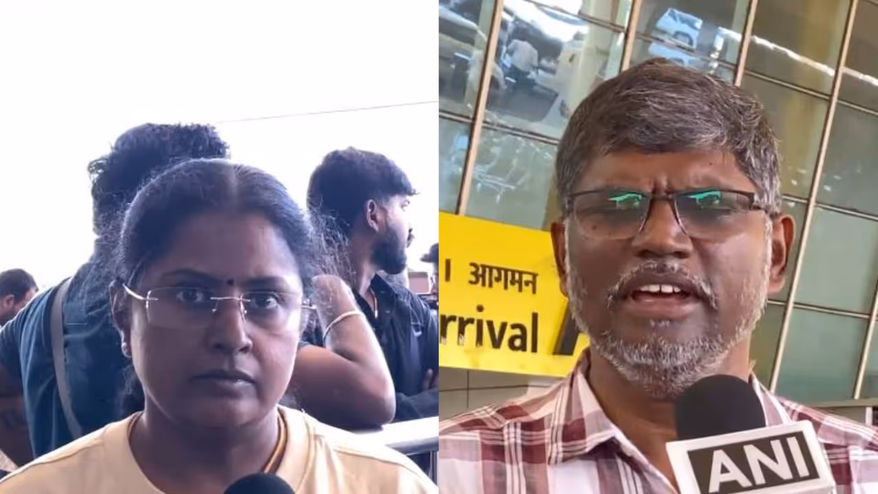 Pilgrims from Tamil Nadu who had travelled to Nepal for the Kailash Yatra (Photo/ANI) Pilgrims from Tamil Nadu who had travelled to Nepal for the Kailash Yatra (Photo/ANI)