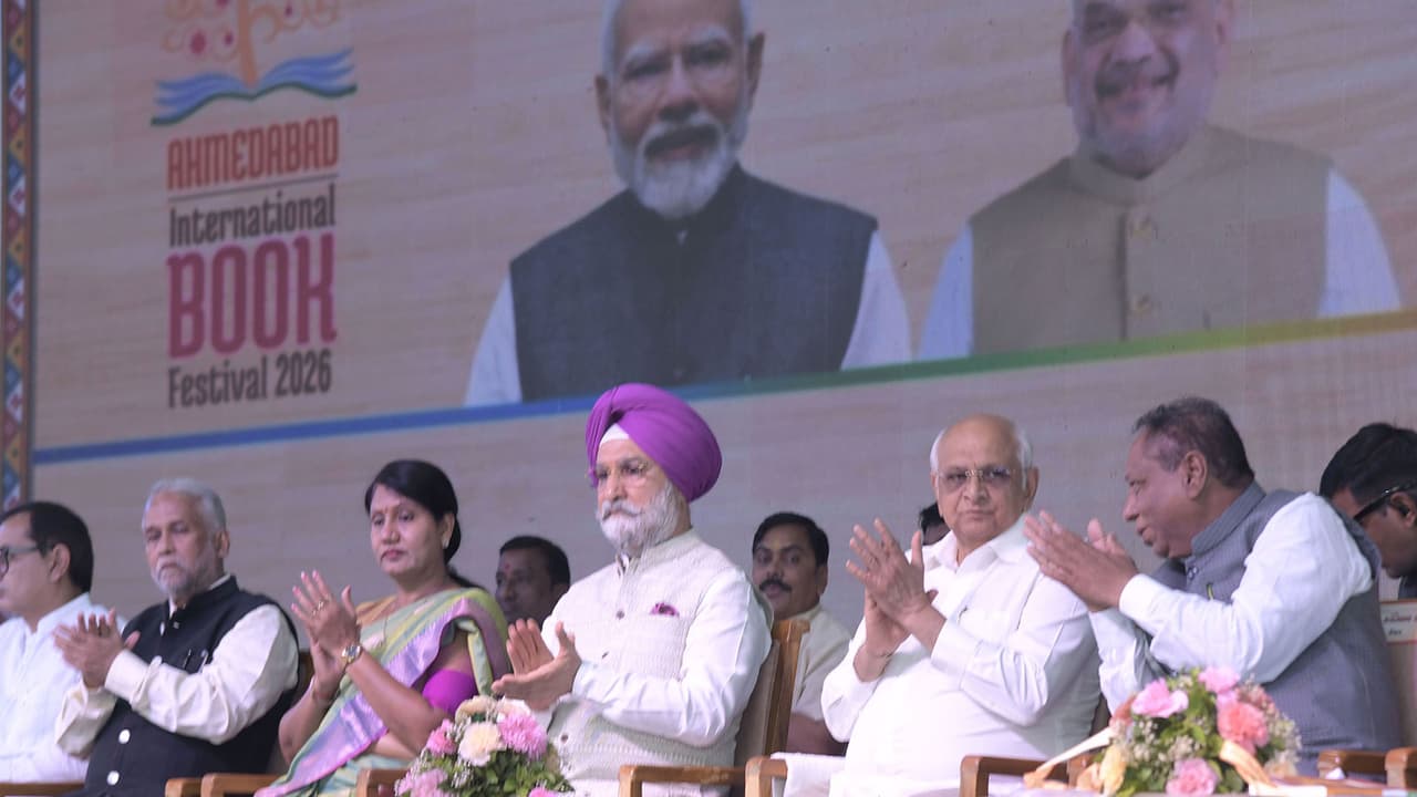 CM Patel inaugurates ‘Ahmedabad Book Festival 2026’ (Photo/GujaratCMO) CM Patel inaugurates ‘Ahmedabad Book Festival 2026’ (Photo/GujaratCMO)