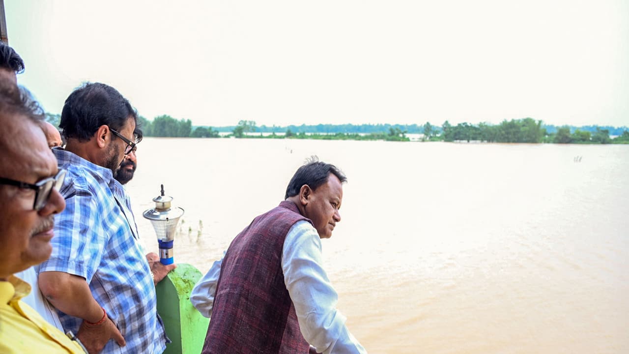 Odisha CM visit to flood affected area (File Photo/ANI) Odisha CM visit to flood affected area (File Photo/ANI)