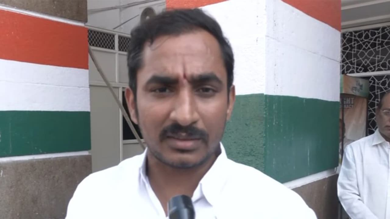 Telangana Congress spokesperson Sama Ram Mohan Reddy (Photo/ANI) Telangana Congress spokesperson Sama Ram Mohan Reddy (Photo/ANI)