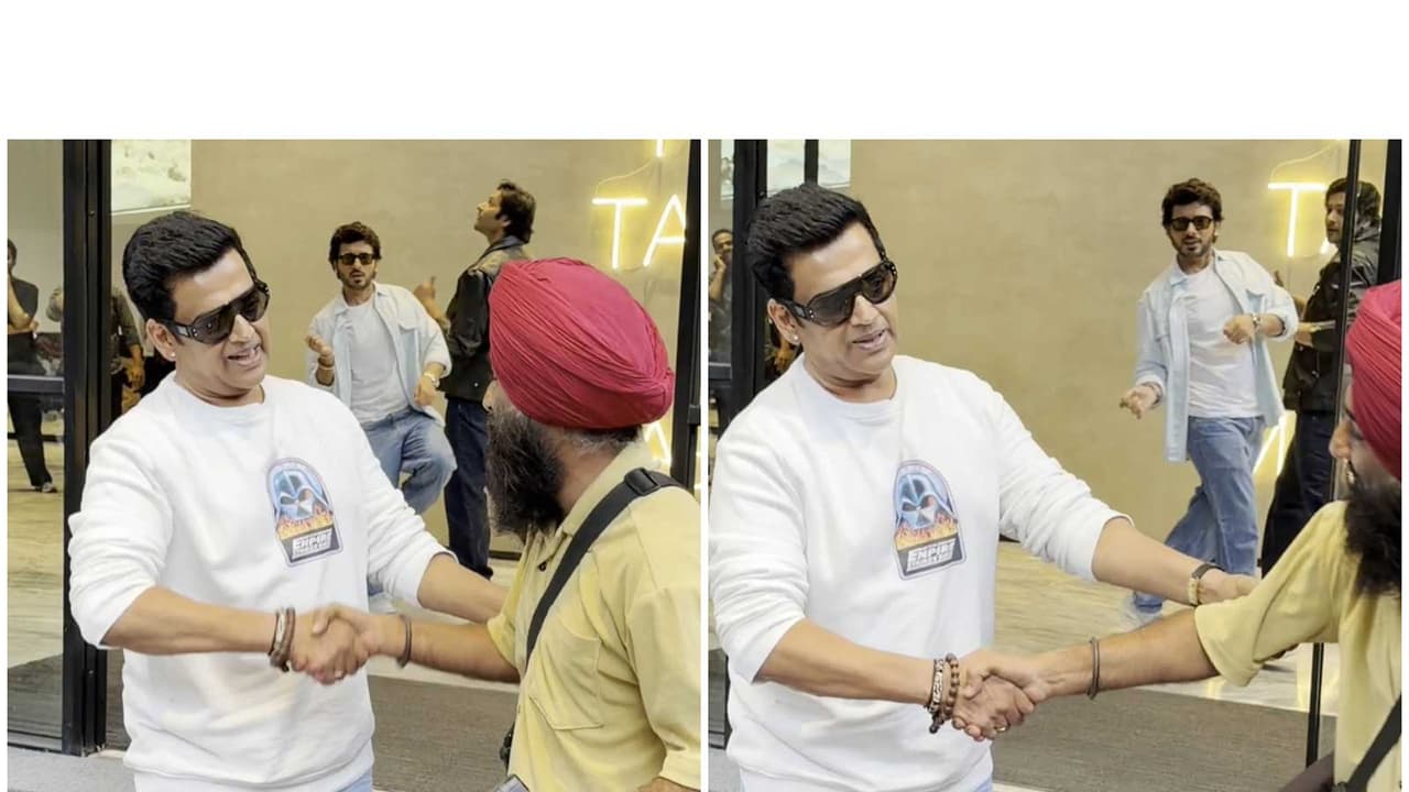 Ravi Kishan, Divyendu and Ali Fazal (Photos/ANI) Ravi Kishan, Divyendu and Ali Fazal (Photos/ANI)