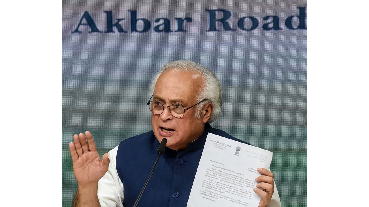Congress leader Jairam Ramesh (File Photo/ANI) Congress leader Jairam Ramesh (File Photo/ANI)
