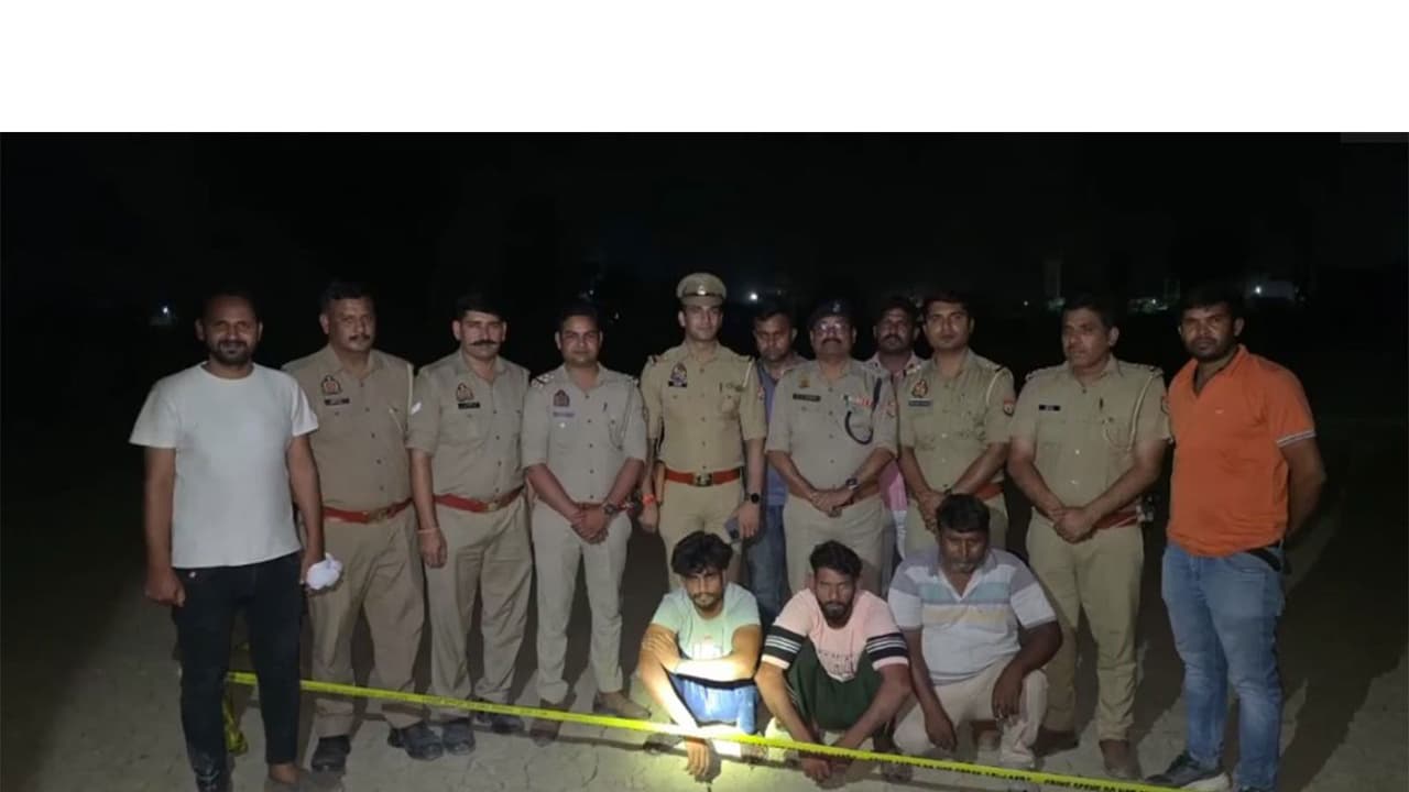 Three injured in police encounter (Photo/ANI) Three injured in police encounter (Photo/ANI)