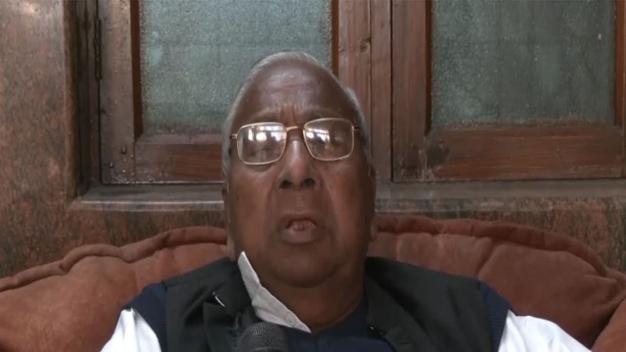 Congress Senior leader V Hanumanth Rao (Photo/ANI) Congress Senior leader V Hanumanth Rao (Photo/ANI)