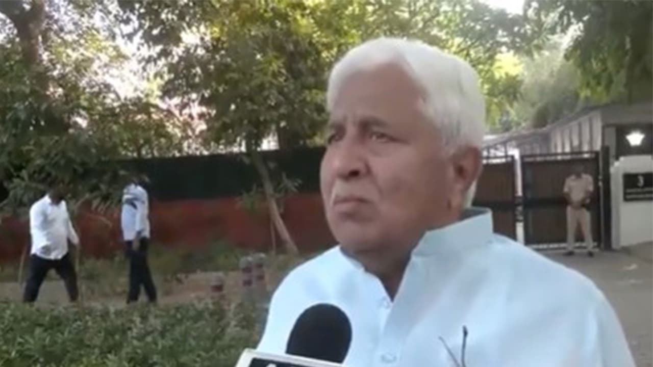 Congress leader HK Patil (Photo/ANI) Congress leader HK Patil (Photo/ANI)