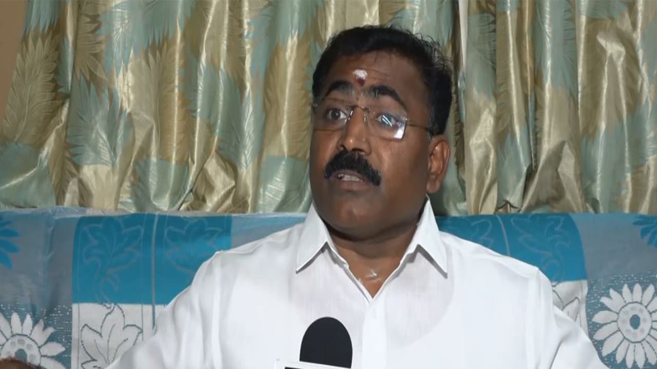 Puducherry BJP General Secretary Mohan Kumar (Photo/ANI) Puducherry BJP General Secretary Mohan Kumar (Photo/ANI)