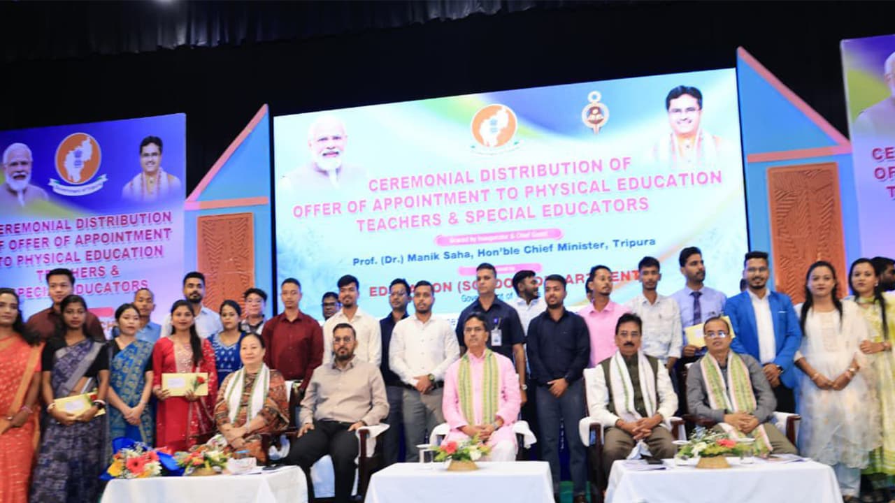 Tripura govt prioritises merit in recruitment (Photo/Tripura CMO)
