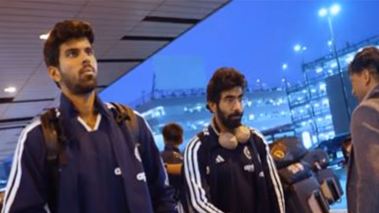 Washington Sundar and Jasprit Bumrah. (Photo: @BCCI X) Washington Sundar and Jasprit Bumrah. (Photo: @BCCI X)