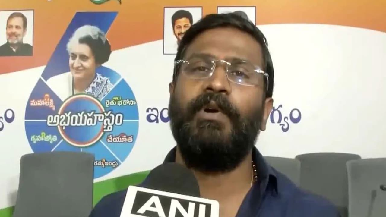 Congress leader Balmoor Venkat (Photo/ANI) Congress leader Balmoor Venkat (Photo/ANI)