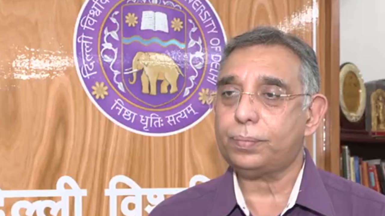 Delhi University Registrar Vikas Gupta (Photo/ANI) Delhi University Registrar Vikas Gupta (Photo/ANI)