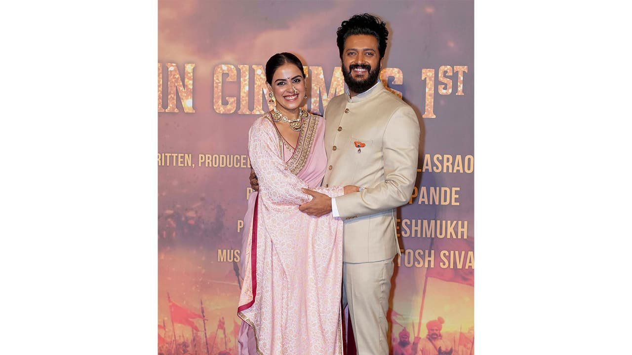Riteish Deshmukh, Genelia Deshmukh (File photo/ANI) Riteish Deshmukh, Genelia Deshmukh (File photo/ANI)