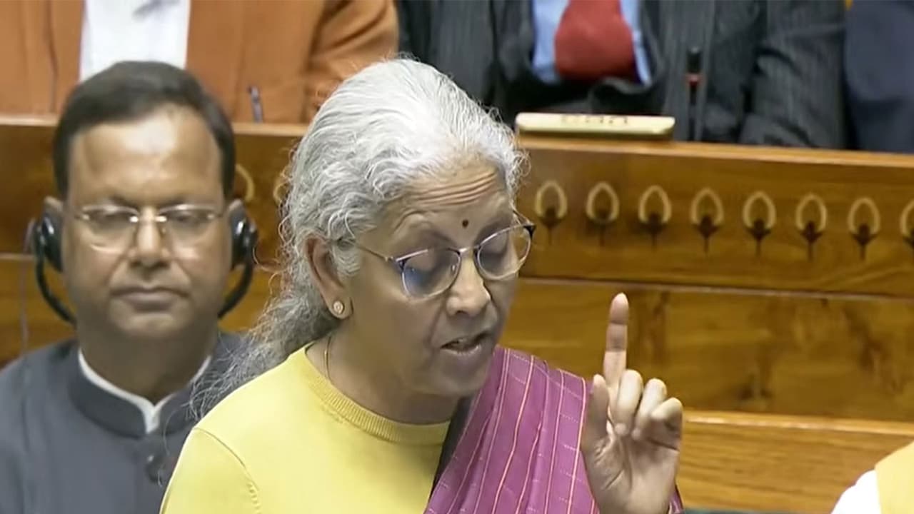 Finance Minister Nirmala Sitharaman (Image: SansadTV) Finance Minister Nirmala Sitharaman (Image: SansadTV)