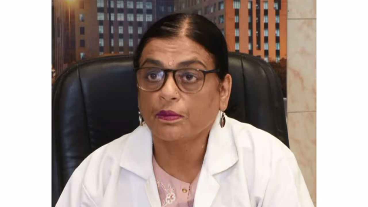 Dr. Prof. Manisha Thakur, HOD Medicine, Safdarjung Hospital (Photo/ANI) Dr. Prof. Manisha Thakur, HOD Medicine, Safdarjung Hospital (Photo/ANI)