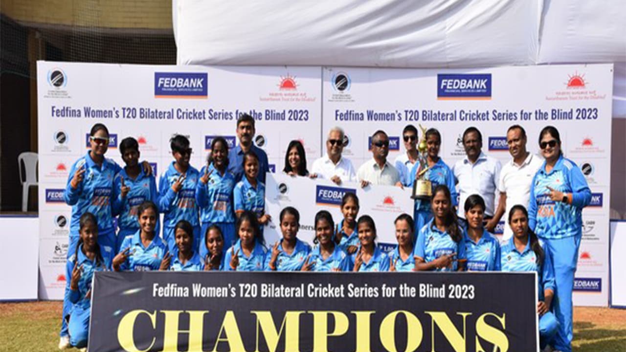 India Women's Blind Cricket Team (Image: CABI)