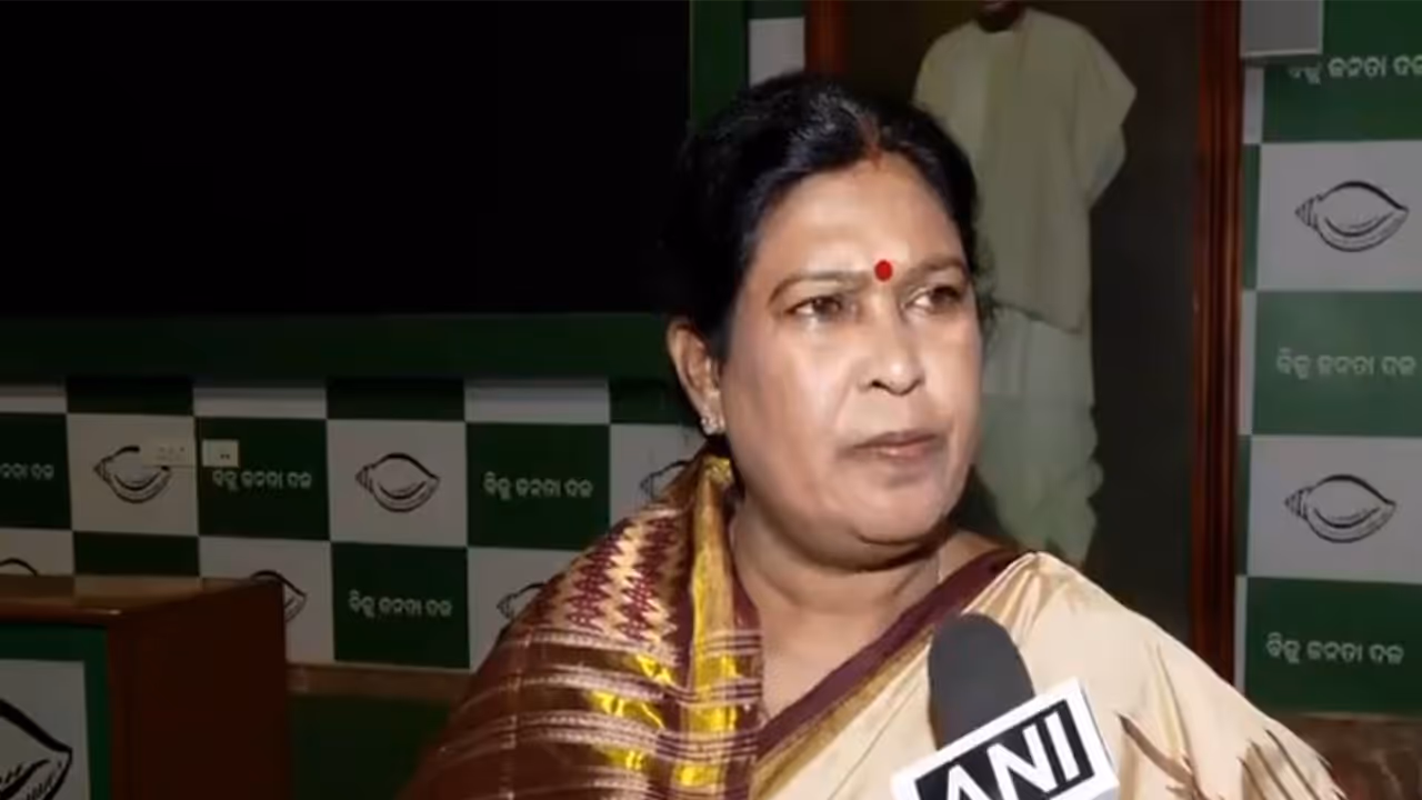 BJD leader Snehangini Chhuria. (Photo/ANI)