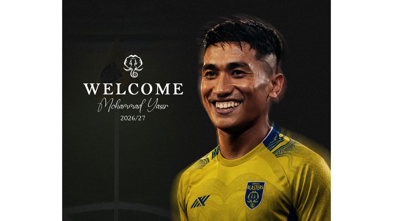 Mohammad Yasir (Photo: X/ @KeralaBlasters) Mohammad Yasir (Photo: X/ @KeralaBlasters)