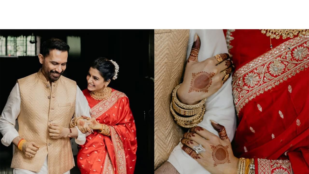 Samantha Ruth Prabhu, Raj Nidimoru (Photo/instagram/@samantharuthprabhuoffl) Samantha Ruth Prabhu, Raj Nidimoru (Photo/instagram/@samantharuthprabhuoffl)