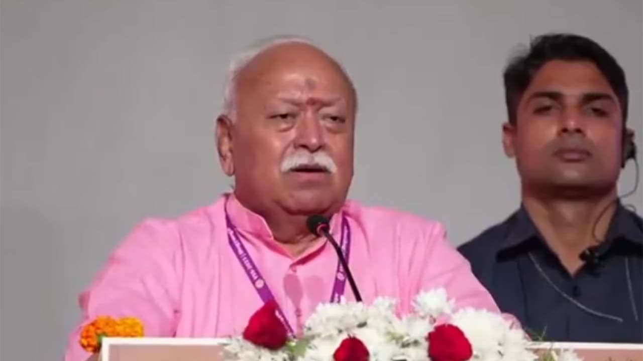 RSS chief Mohan Bhagwat (Photo/ANI) RSS chief Mohan Bhagwat (Photo/ANI)