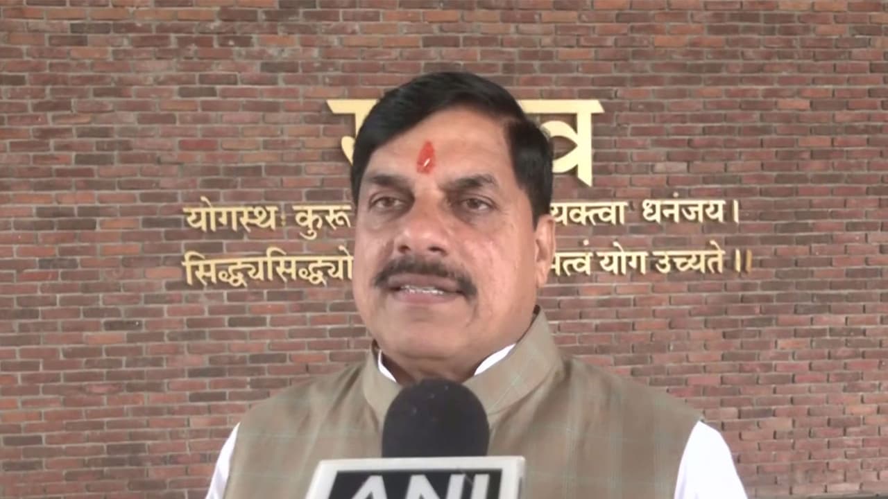 MP CM Mohan Yadav (Photo / ANI) MP CM Mohan Yadav (Photo / ANI)