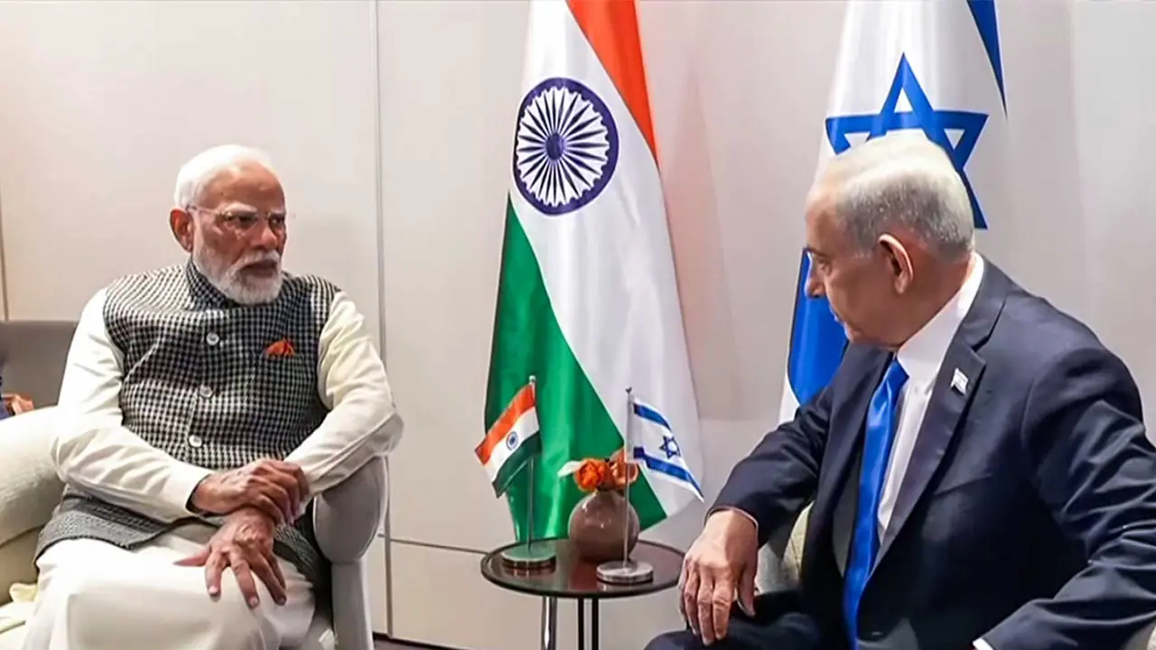 Prime Minister Narendra Modi and Israeli Prime Minister Benjamin Netanyahu (File Photo/ANI) Prime Minister Narendra Modi and Israeli Prime Minister Benjamin Netanyahu (File Photo/ANI)