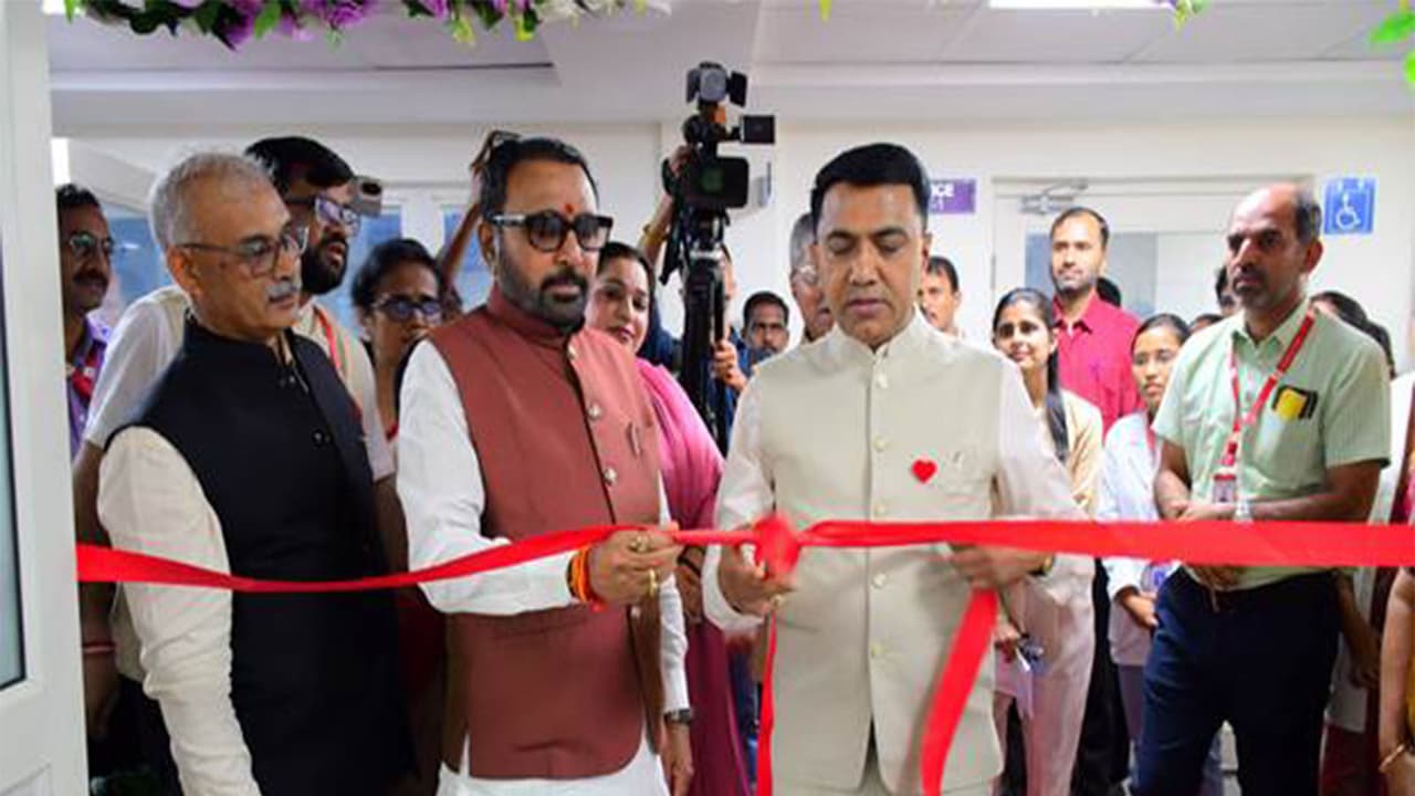 Chief Minister Pramod Sawant inaugurates new Ayurvedic healthcare units at AIIA Goa on International Women’s Day (Photo/PIB) Chief Minister Pramod Sawant inaugurates new Ayurvedic healthcare units at AIIA Goa on International Women’s Day (Photo/PIB)