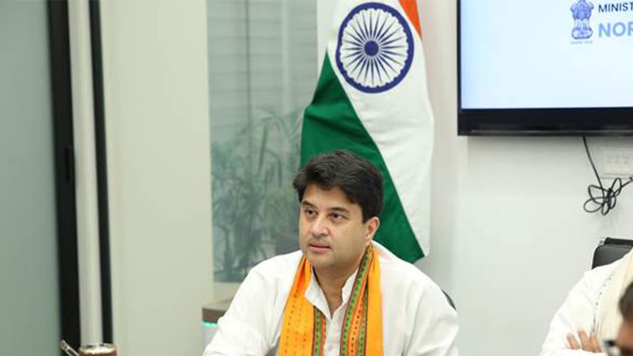 Union Minister for Development of North Eastern Region (MDoNER) Jyotiraditya Scindia (Photo/ANI) Union Minister for Development of North Eastern Region (MDoNER) Jyotiraditya Scindia (Photo/ANI)