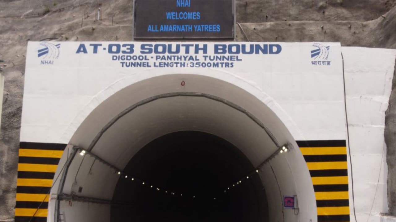 Completed AT 03 tunnel on NH 44 in Jammu and Kashmir (Photo/X@nitin_gadkari) Completed AT 03 tunnel on NH 44 in Jammu and Kashmir (Photo/X@nitin_gadkari)