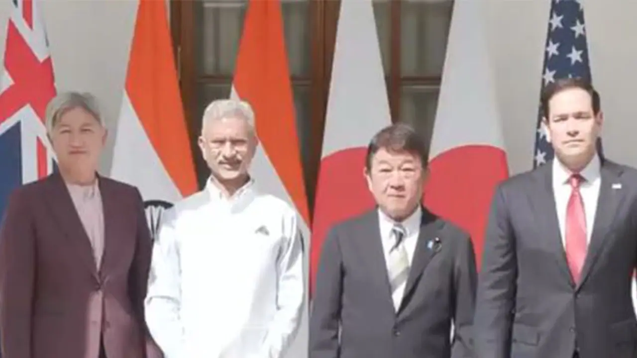 Quad foreign ministers (Photo/ANI) Quad foreign ministers (Photo/ANI)