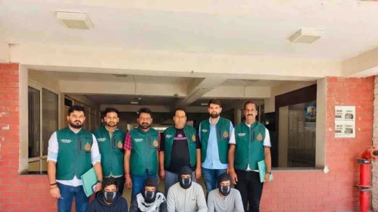 Delhi Police arrests 4 for allegedly planning terror attack in Delhi (Photo/ANI) Delhi Police arrests 4 for allegedly planning terror attack in Delhi (Photo/ANI)