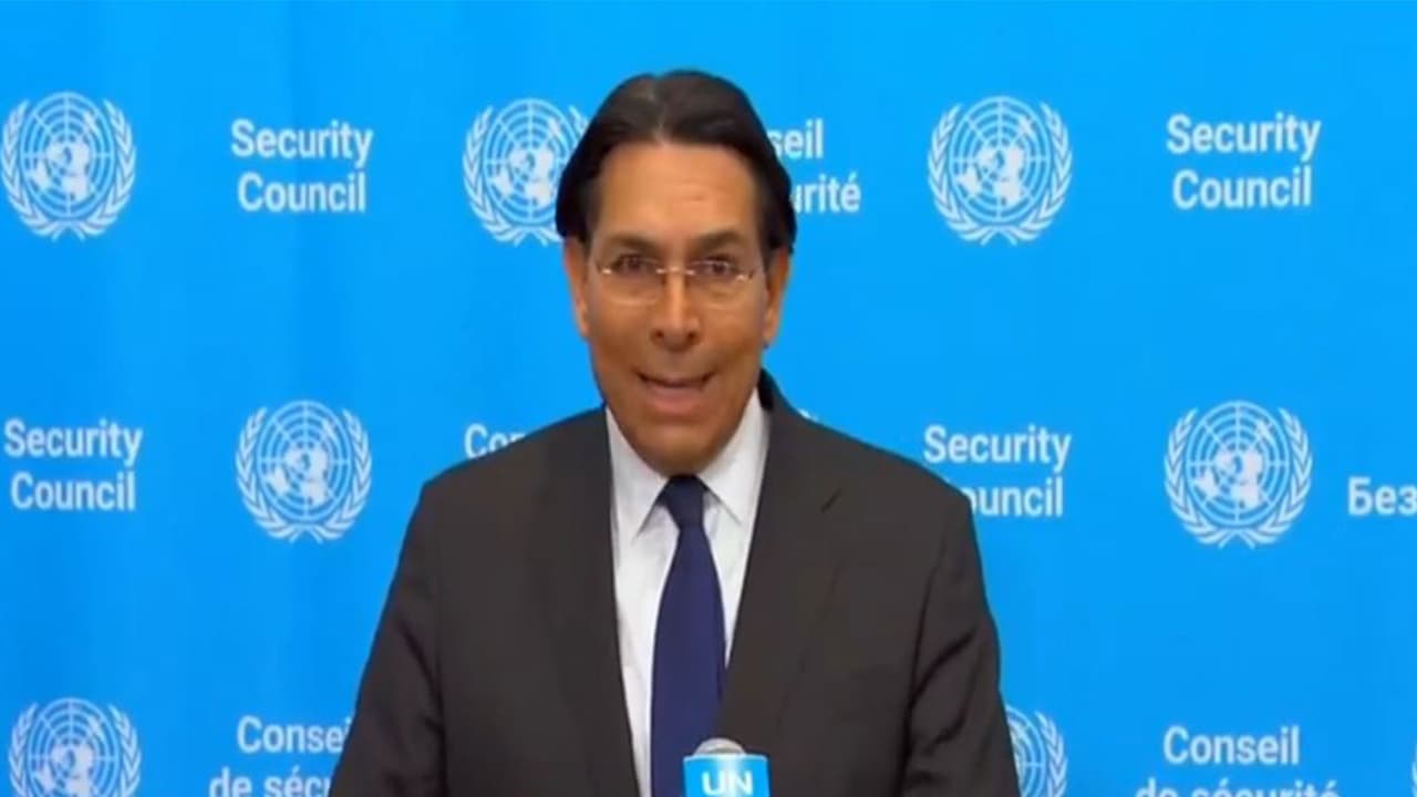 Israel’s Ambassador to the United Nations Danny Danon (Photo/United Nations/Youtube) Israel’s Ambassador to the United Nations Danny Danon (Photo/United Nations/Youtube)